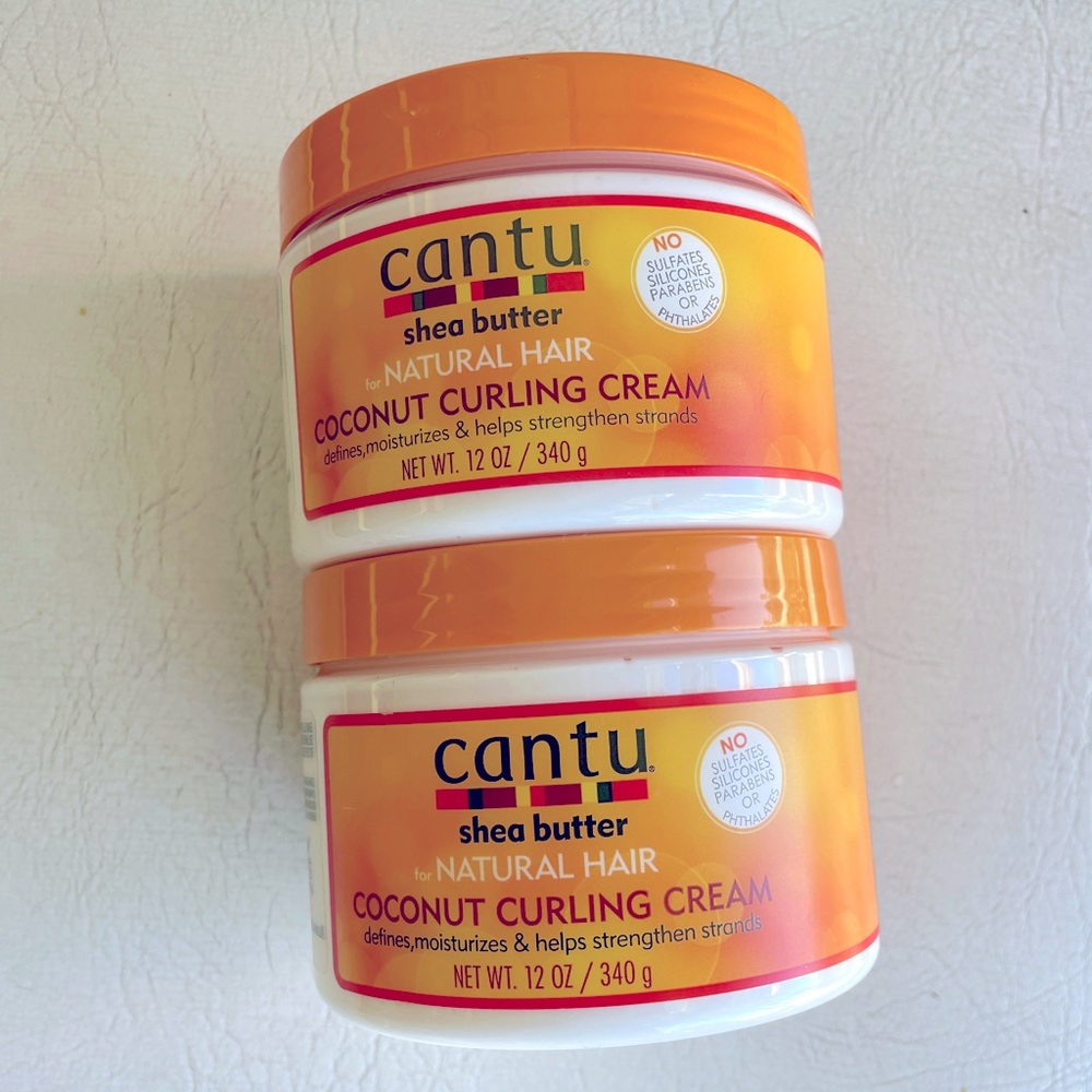 2 NEW Unopened CANTU Natural Hair Curl Cream
